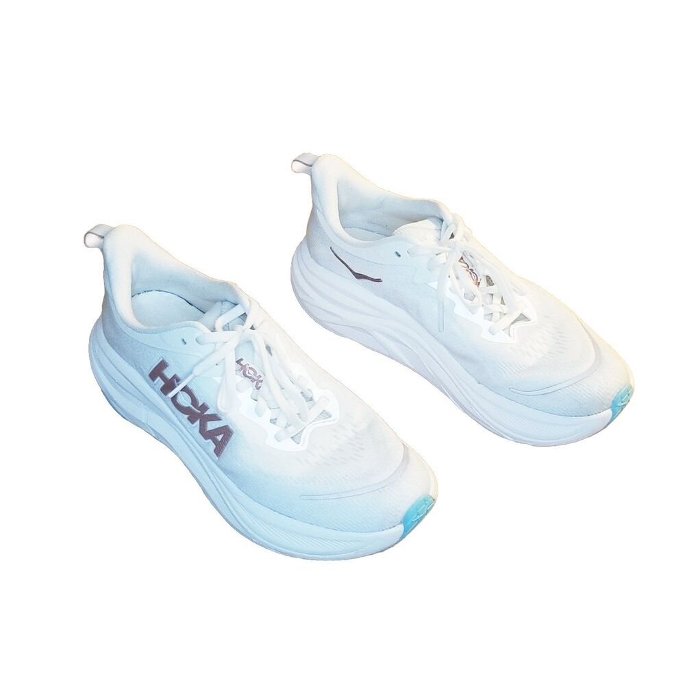Hoka One One Skyflow Women's Size 6.5 White Running Shoes Sneakers 1155113FTRS - Picture 4 of 6